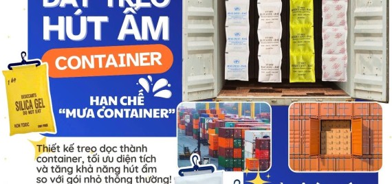 Khi Nào Nên Dùng Gói Hút Ẩm Và Dây Hút Ẩm Container Cùng Nhau?