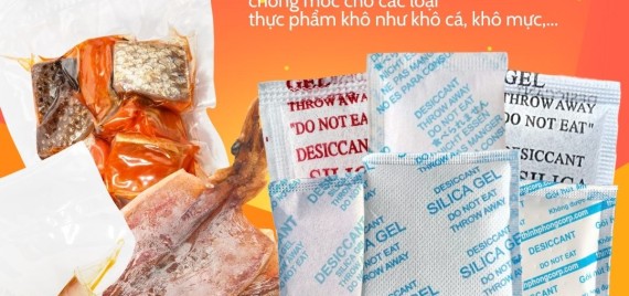 Gói hút ẩm giúp bảo quản thực phẩm ra sao?