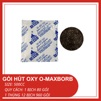 GÓI HÚT KHÍ OXY O-MAXXSORB 300-500 CC