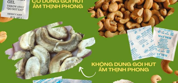 Nông sản xuất khẩu nên dùng gói hút ẩm nào?