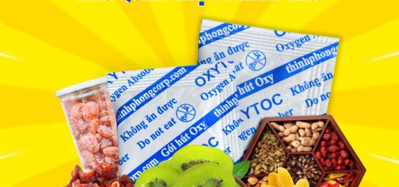 Vai trò, Công dụng của gói hút Oxy trong đóng gói bánh kẹo là gì ?
