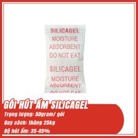 GÓI HÚT ẨM SILICAGEL 50 GRAM - 100 GRAM