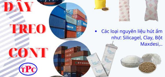 Doanh nghiệp xuất khẩu thường dùng loại hút ẩm nào cho container?