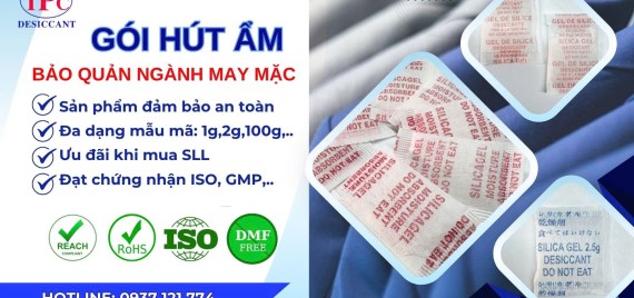 Bao nhiêu gói hút ẩm là đủ cho thùng quần áo vận chuyển xa